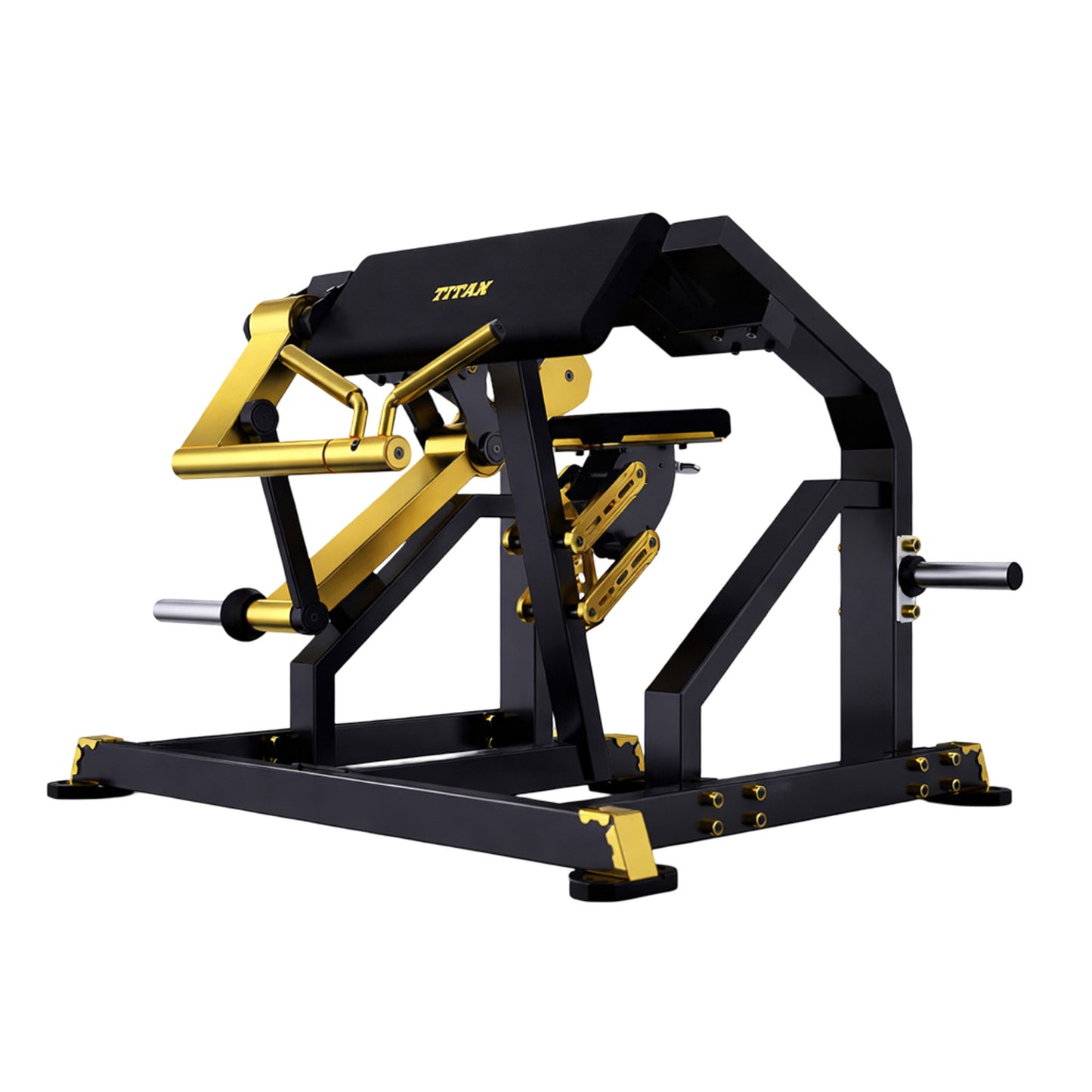 DHZ TITAN Mechanix Y970ZABiceps Curl - Plate Loaded Bizepsmaschine für isoliertes Armtraining