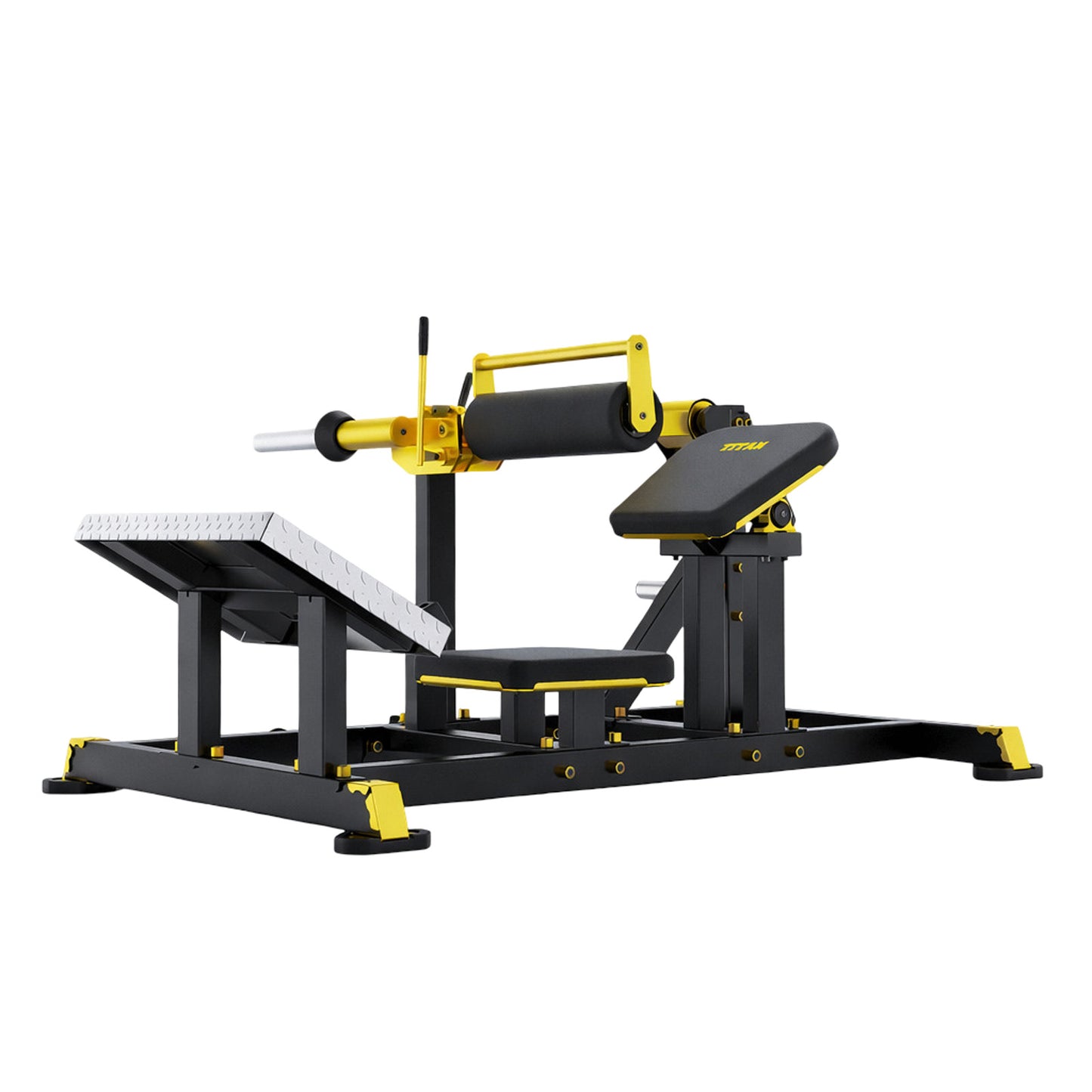 DHZ TITAN Mechanix Y984ZAHip Thrust - Plate Loaded Gerät für Gesäßtraining