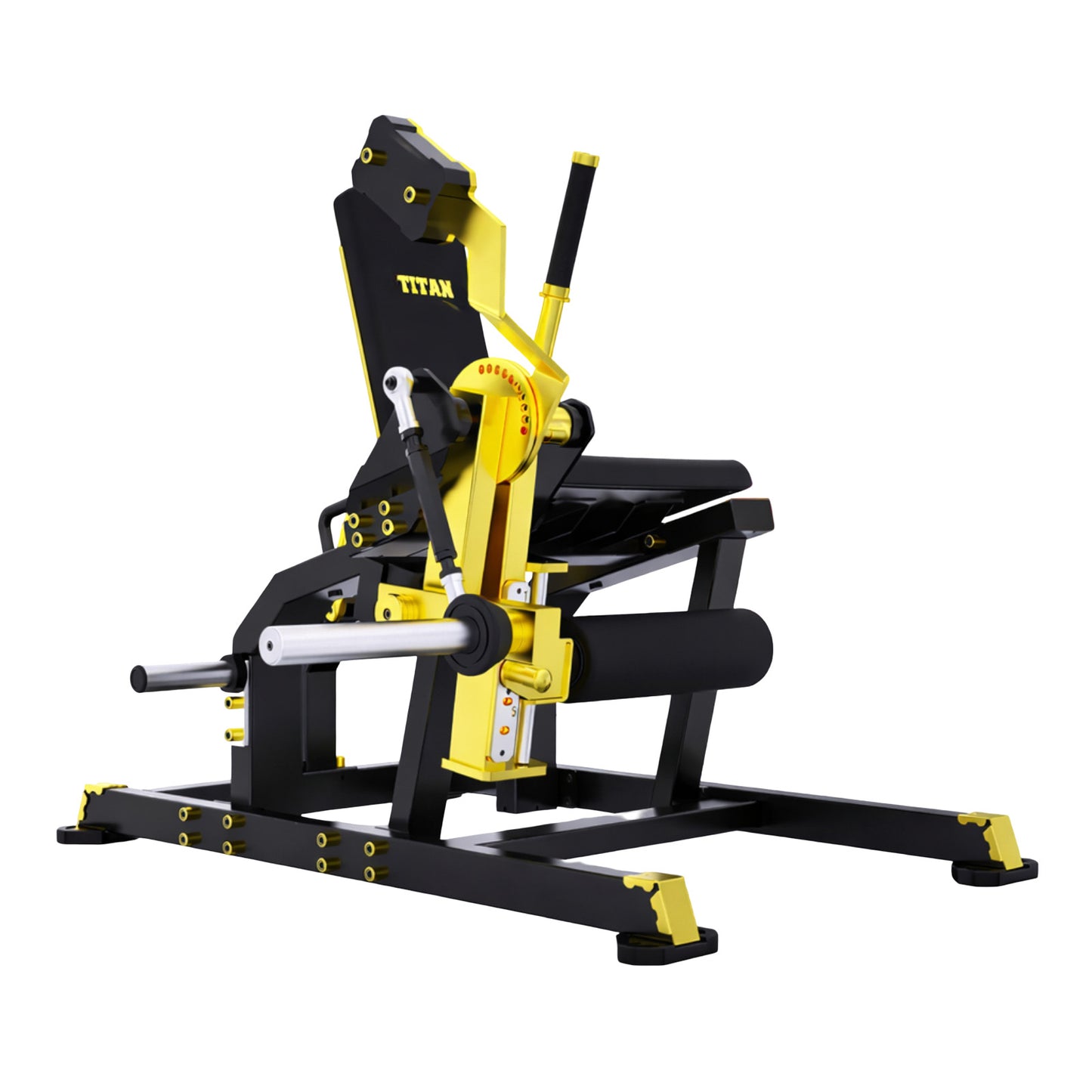 DHZ TITAN Mechanix Y905ZALeg Extension – Plate Loaded Beinstrecker für isoliertes Quadrizeps-Training