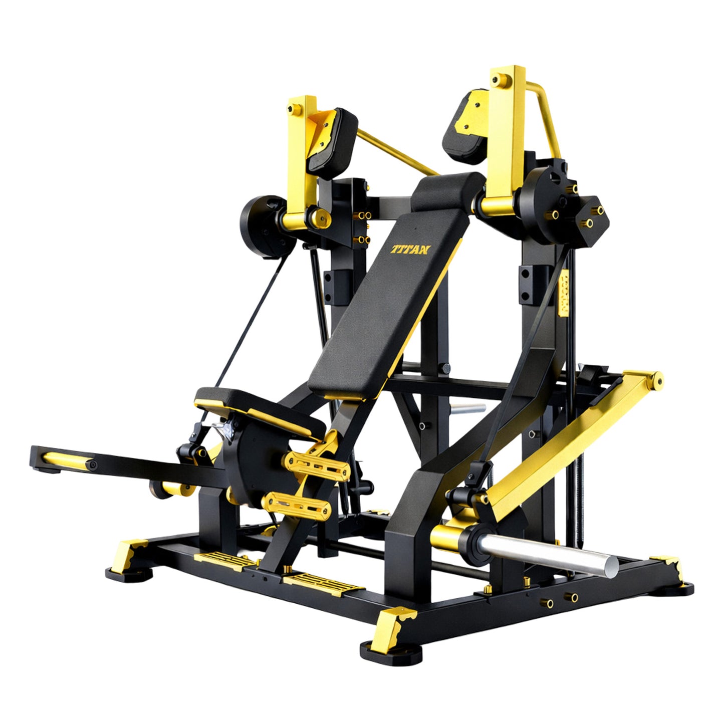 DHZ TITAN Mechanix Y983ZAPull Over - Plate Loaded Gerät für Rücken- und Brusttraining
