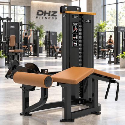DHZ Fitness SM5001 braune Polsterung im modernen DHZ Fitnessstudio
