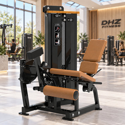 DHZ Fitness SM5002 braune Polsterung im modernen DHZ Fitnessstudio