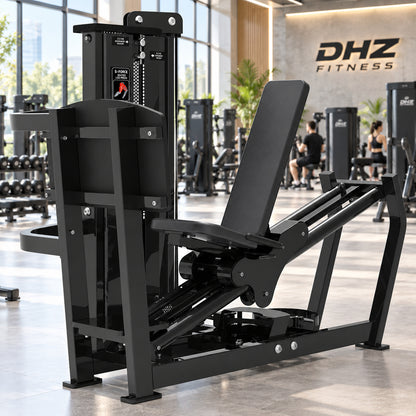 DHZ Fitness SM5003 schwarze Polsterung im modernen DHZ Fitnessstudio