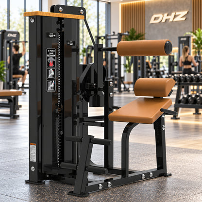 DHZ Fitness SM5031 braune Polsterung im hellen DHZ Fitnessstudio