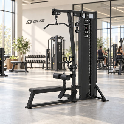 DHZ S-FORCE SM5085 Dual Lat & Long Pull – stahování a spodní kladka v jednom pro fitness centra
