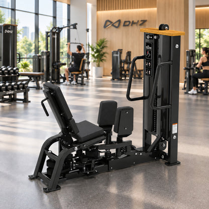 DHZ Fitness SM5089 schwarz schwarz im modernen DHZ Fitnessstudio
