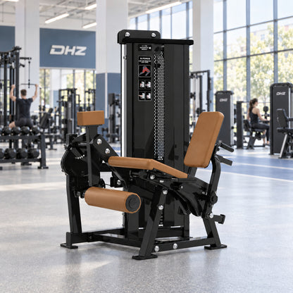 DHZ Fitness SM5090 schwarz mokka im modernen DHZ Fitnessstudio