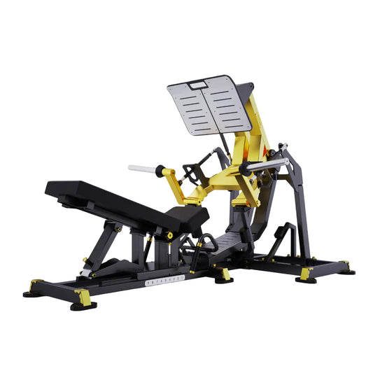 DHZ TITAN Mechanix Y950ZALeg Press - Plate Loaded Beinpresse für professionelles Bein- und Glute-Training