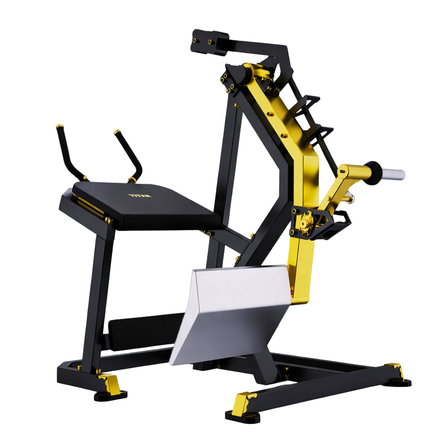 DHZ TITAN Mechanix Y940ZARear Kick - Plate Loaded Glute Trainer für Gesäß- und Beintraining