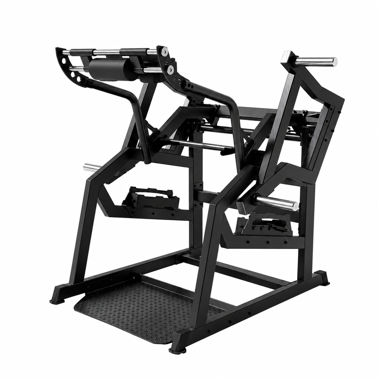 DHZ A601 Power Squat – Plate Loaded Squat Machine für Fitnessstudios und professionelles Krafttraining