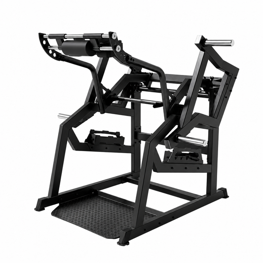 DHZ A601 Power Squat – Plate Loaded Squat Machine für Fitnessstudios und professionelles Krafttraining