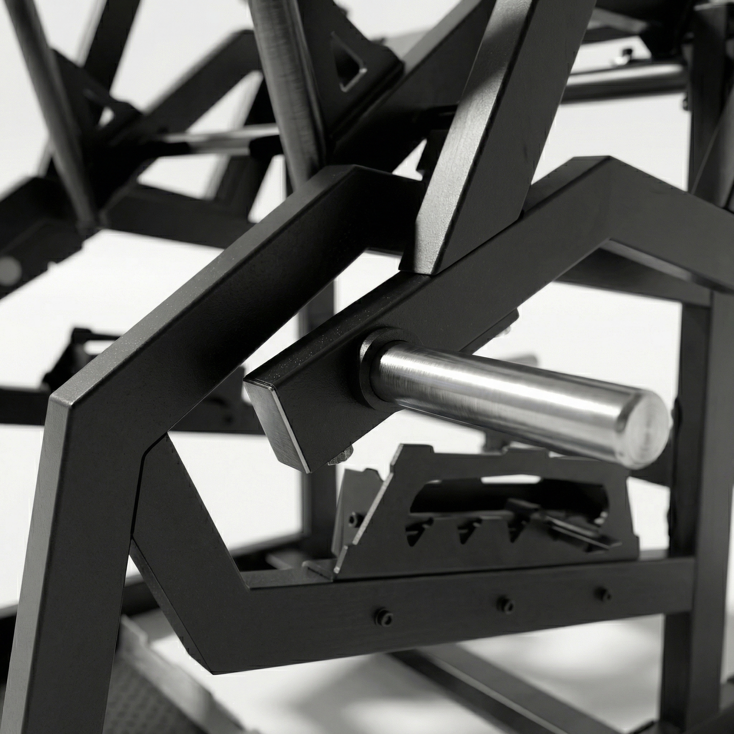 DHZ A601 Power Squat – Plate Loaded Squat Machine für Fitnessstudios und professionelles Krafttraining
