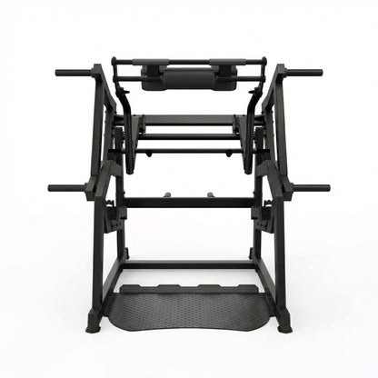 DHZ A601 Power Squat – Plate Loaded Squat Machine für Fitnessstudios und professionelles Krafttraining