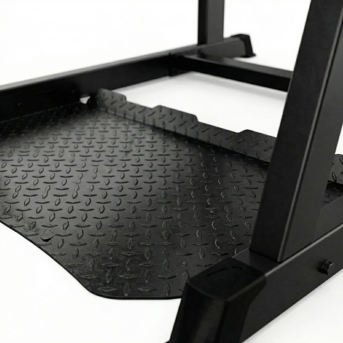 DHZ A601L Power Squat Pro – Plate Loaded Kniebeugenmaschine für professionelles Bein- und Gesäßtraining