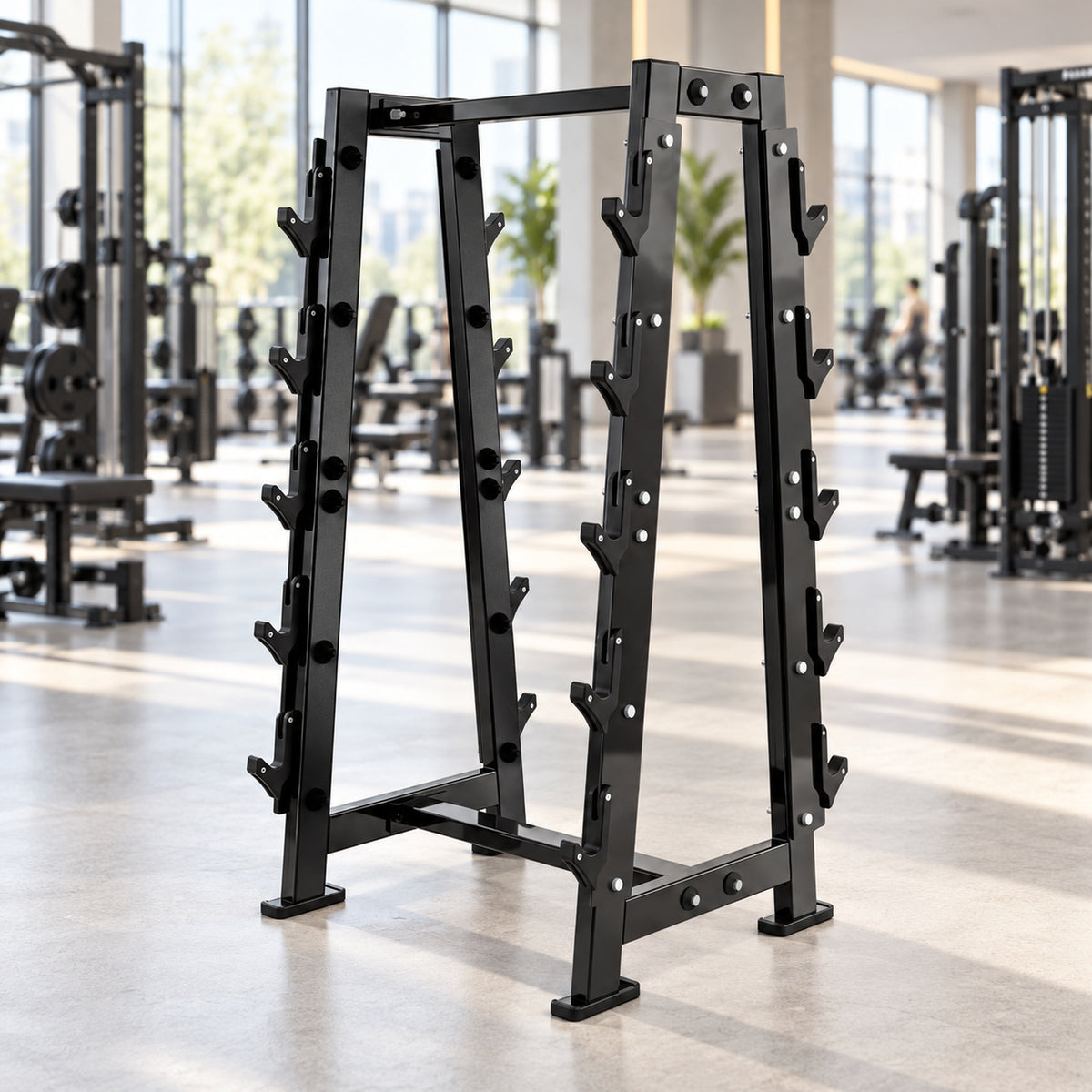 DHZ S-FORCE PM3015 Schwarz im hellen DHZ Fitnessstudio