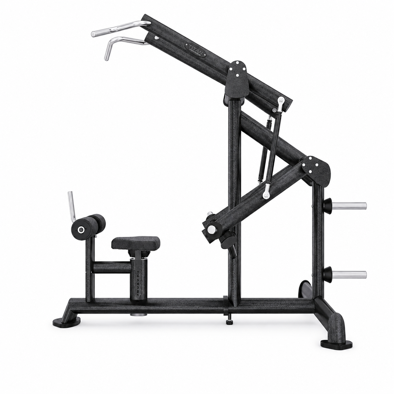 DHZ TITAN Extreme T901 High Row – Professioneller Rückentrainer mit konvergentem Zug