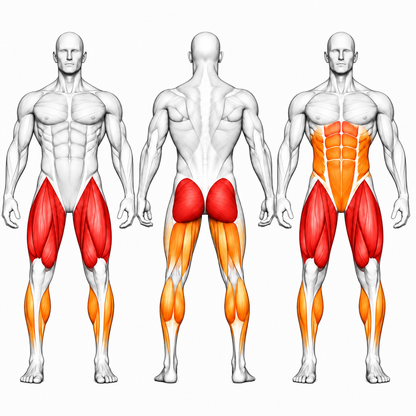 DHZ TITAN Extreme T916 Pendulum Squat – Kniebeugenmaschine für Bein- und Gesäßtraining