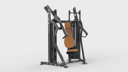 DHZ D-FORCE PM2040 Incline Chest Press – Presse à pectoraux inclinée à double pile de poids