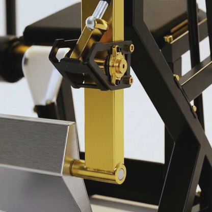 DHZ TITAN Mechanix Y940ZARear Kick - Plate Loaded Glute Trainer für Gesäß- und Beintraining