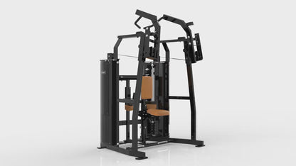 DHZ D-FORCE PM2044 Front Pulldown – stahování před hlavu s dvojitou věží závaží