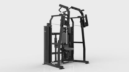 DHZ D-FORCE PM2044 Front Pulldown – stahování před hlavu s dvojitou věží závaží