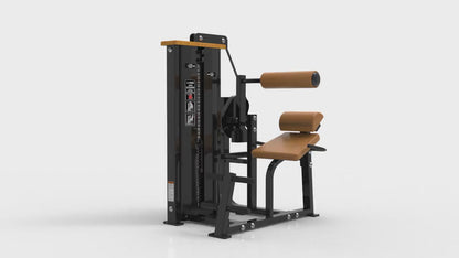 DHZ S-FORCE SM5031 Back Extension – stroj na záda se stohem závaží pro fitness centra