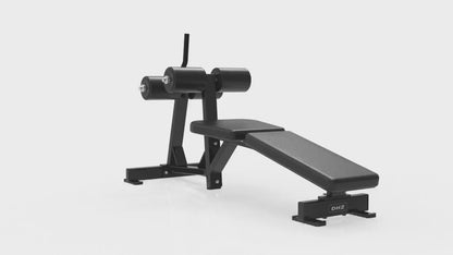 DHZ S-FORCE PM3006 decline abdominal bench – verstelbare decline buikspierbank