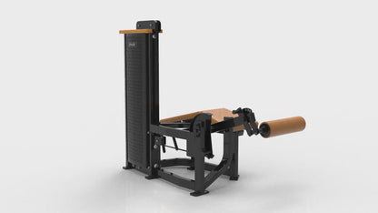 DHZ S-FORCE SM5001 Prone Leg Curl – liggende lårcurl med vektmagasin for treningssentre