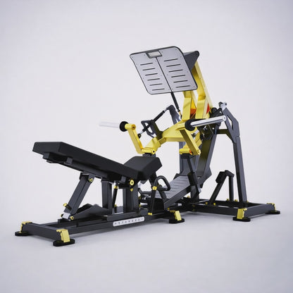 DHZ TITAN Mechanix Y950ZALeg Press - Plate Loaded Beinpresse für professionelles Bein- und Glute-Training