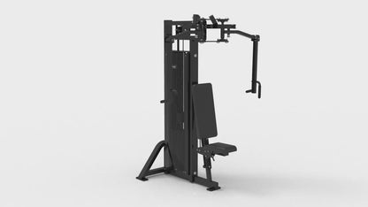 DHZ S-FORCE SM5007 Dual Rear Delt & Pec Fly – Butterfly e reverse fly isotonica a pacco pesi per palestre