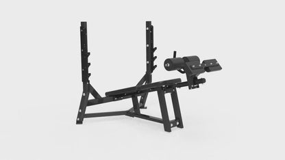 DHZ S-FORCE PM3014 Olympic Decline Bench – olympijská negativní lavice pro fitness centra