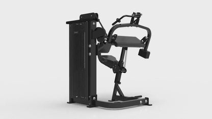 DHZ S-FORCE SM5028 Seated Dip – stroj na dipy vsedě se stohem závaží pro fitness centra