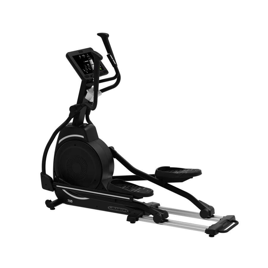 USAEON 705D Profi Crosstrainer Fitnessstudio – Seitenansicht