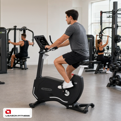 USAEON 705U Profi Ergometer Fitnessstudio – Geräteansicht im professionellen Fitnessstudio