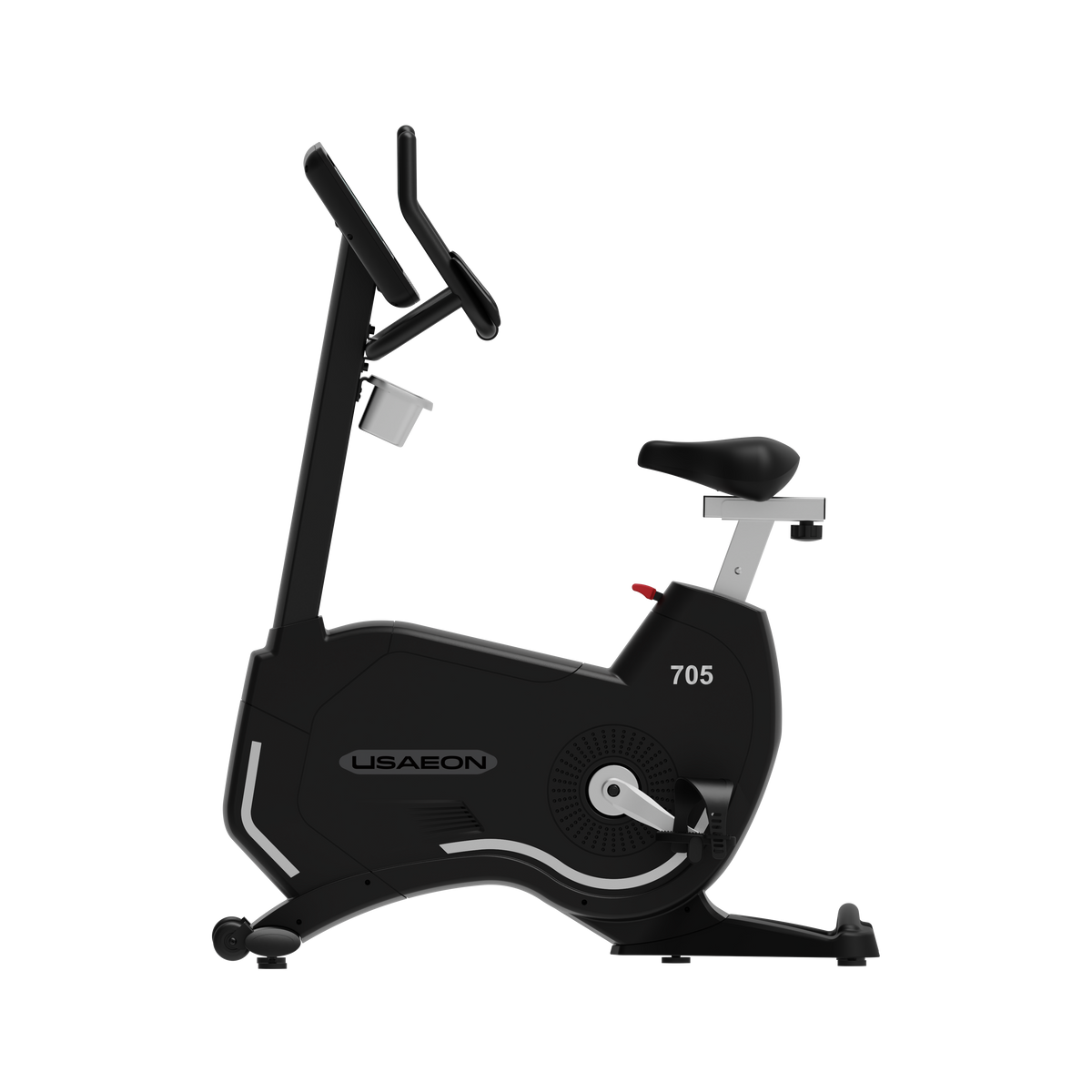 USAEON 705U Profi Ergometer für Fitnessstudio - Seitenansicht