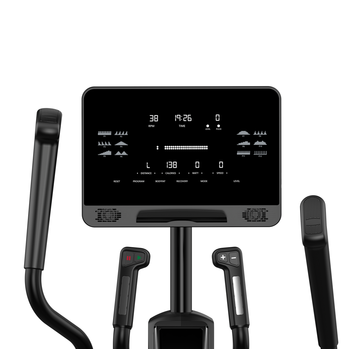 USAEON ULTIMAGLIDE 805E Premium Profi Crosstrainer für Fitnessstudio - Display - Konsole - LED-Display