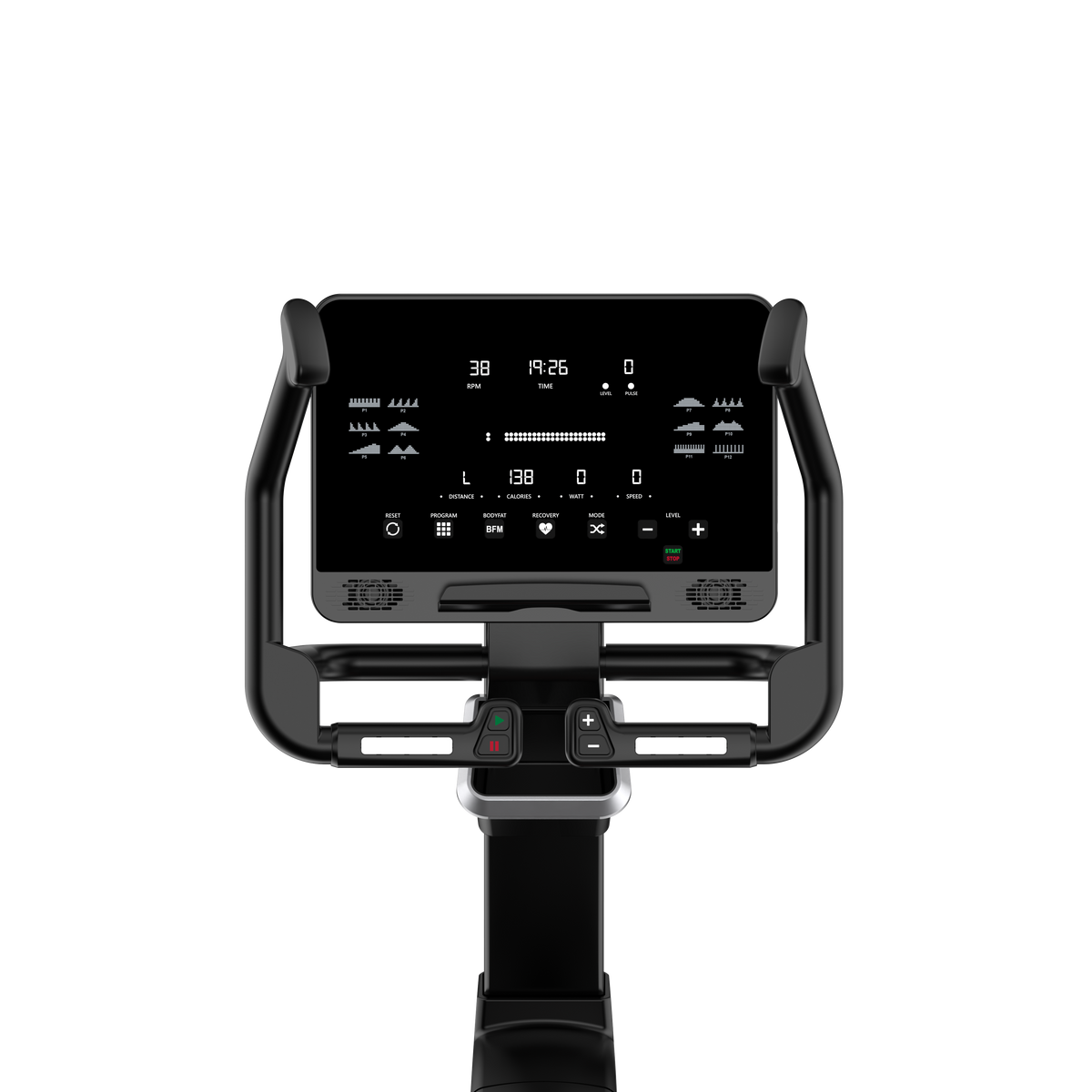 USAEON ULTIMAGLIDE 805U Premium Profi Ergometer für Fitnessstudio - Display - Konsole - LED-Display