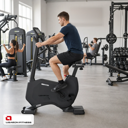 USAEON ULTIMAGLIDE 805U-T Profi Ergometer – Geräteansicht im professionellen Fitnessstudio