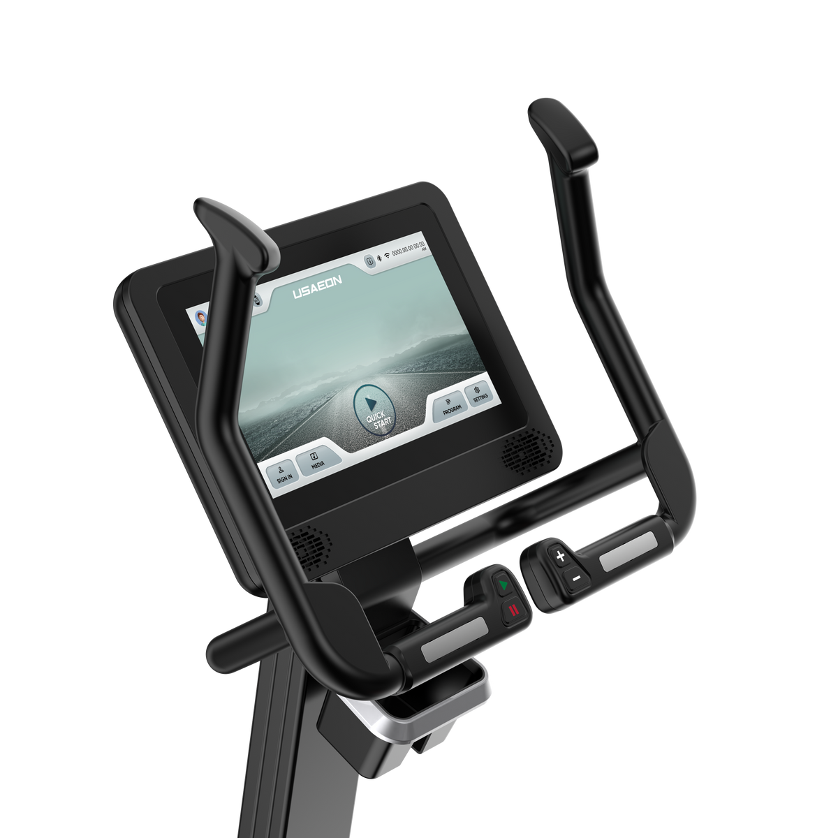 USAEON ULTIMAGLIDE 805U-T Premium Profi Ergometer für Fitnessstudio - Lenker