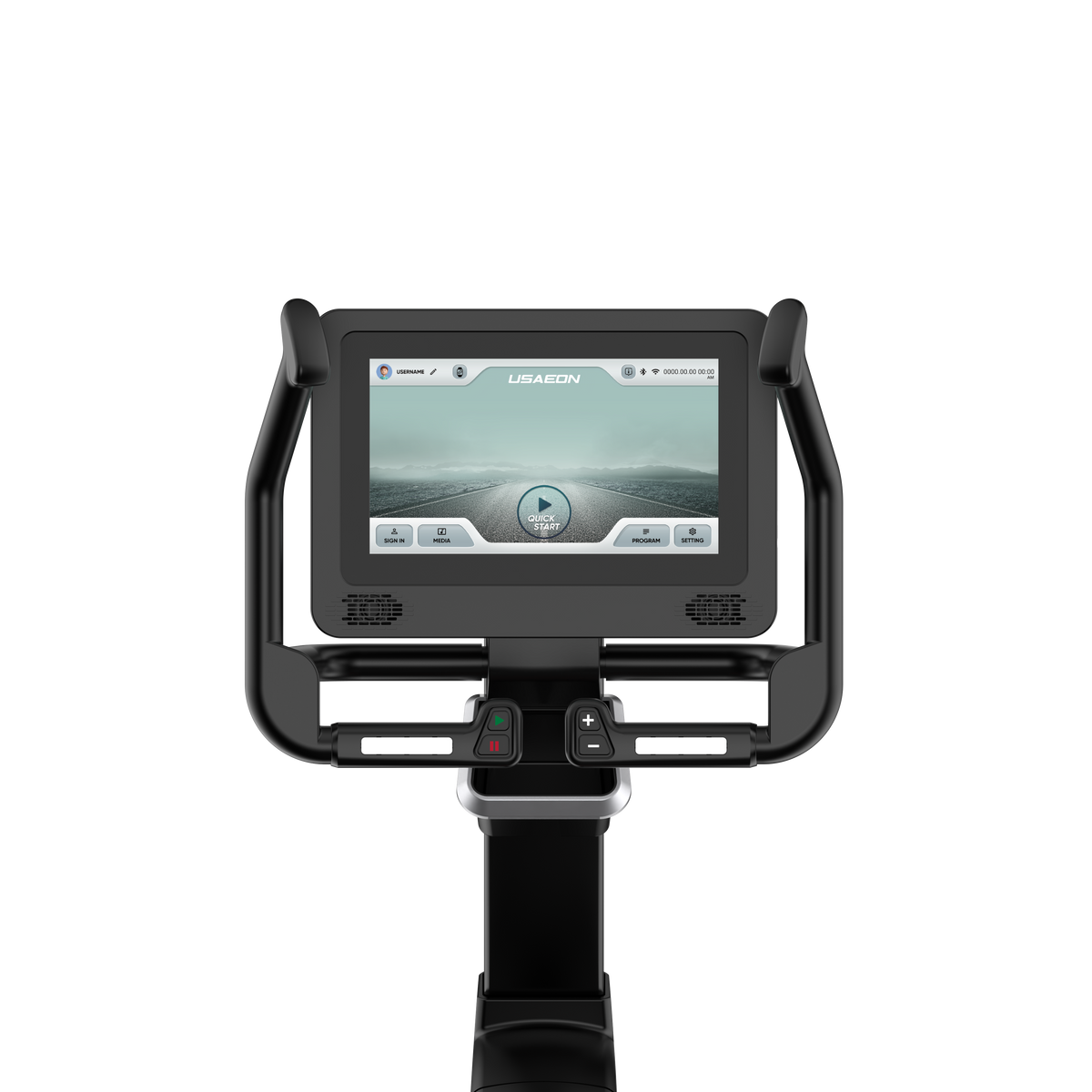 USAEON ULTIMAGLIDE 805U-T Premium Profi Ergometer für Fitnessstudio - Display - Konsole - TFT-Display