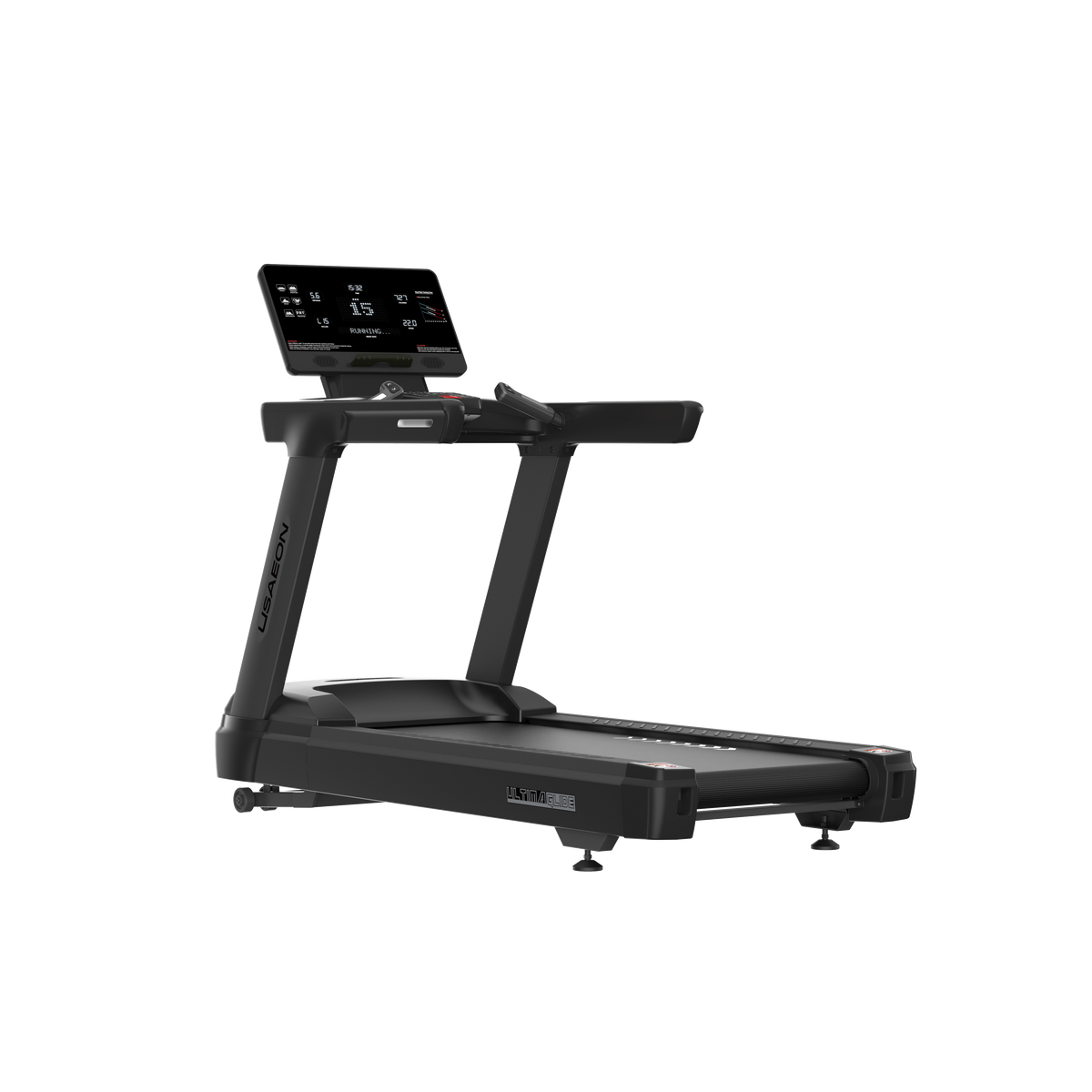 USAEON ULTIMAGLIDE AI950 Premium Profi Laufband für Fitnessstudio - Frontansicht