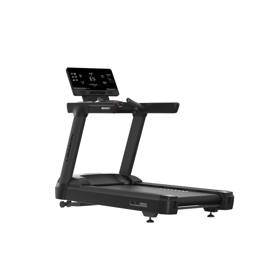 USAEON ULTIMAGLIDE AI950 Premium Profi Laufband für Fitnessstudio - Frontansicht