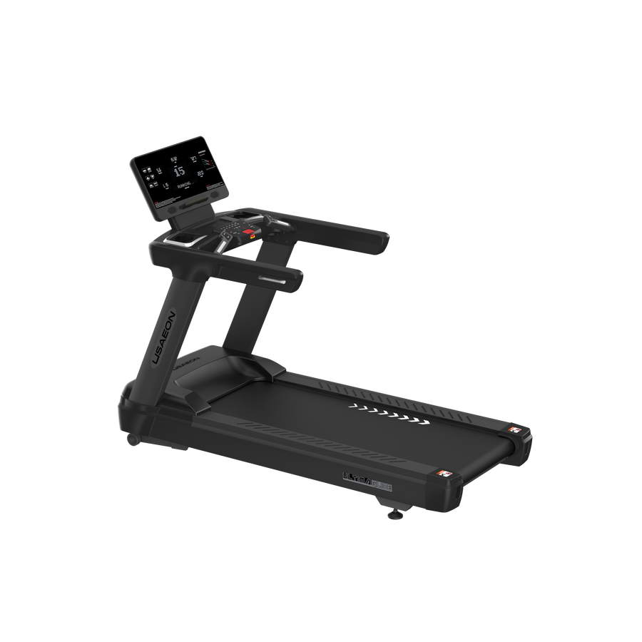 USAEON ULTIMAGLIDE AI950 Premium Profi Laufband für Fitnessstudio - Gesamtansicht