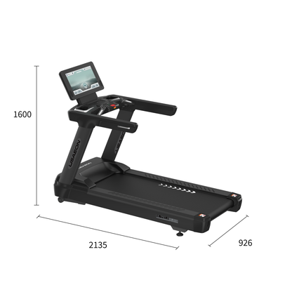 USAEON ULTIMAGLIDE AI950-T32 Premium Profi Laufband für Fitnessstudio - Abmessungen