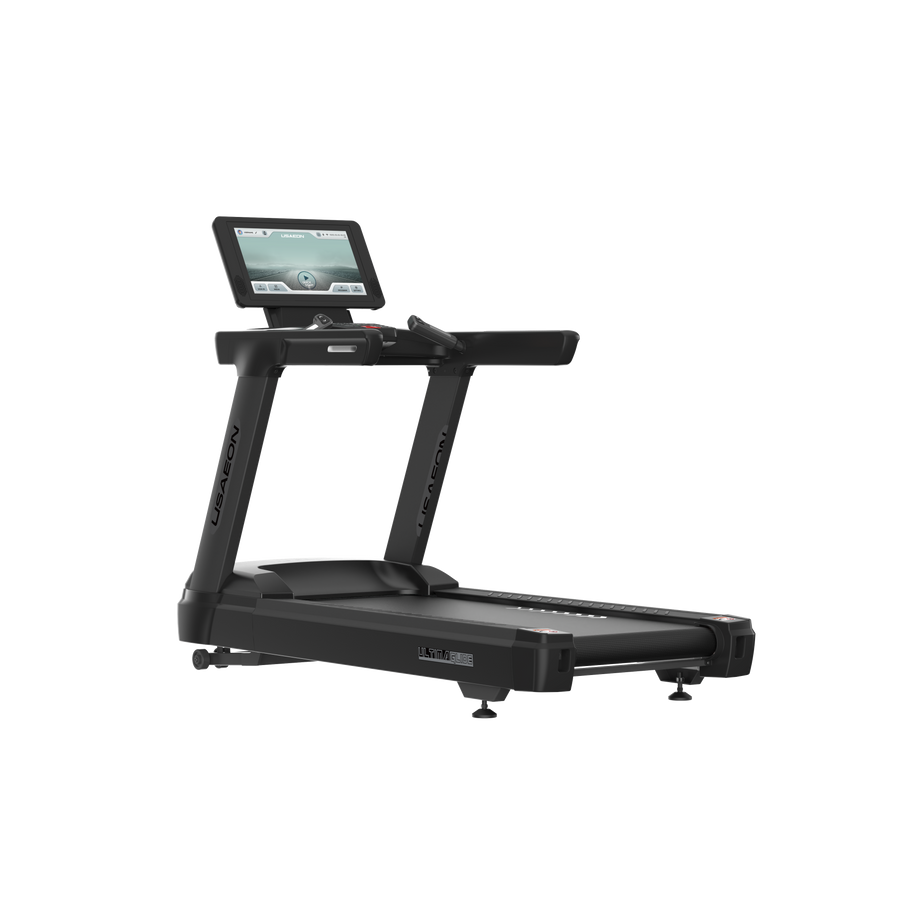 USAEON ULTIMAGLIDE AI950-T32 Premium Profi Laufband für Fitnessstudio - Frontansicht