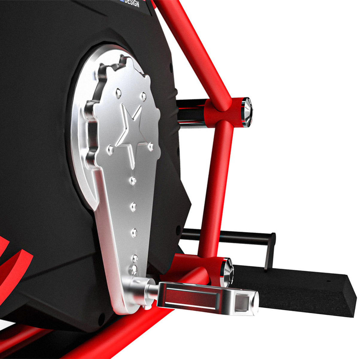USAEON AU90+ Premium Profi Air Bike für Fitnessstudio - Detailansicht - Magnetwiderstand