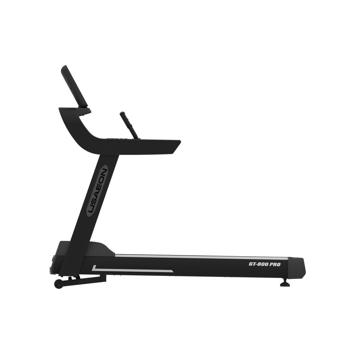 USAEON GT800PRO Profi Laufband für Fitnessstudio - Seitenansicht
