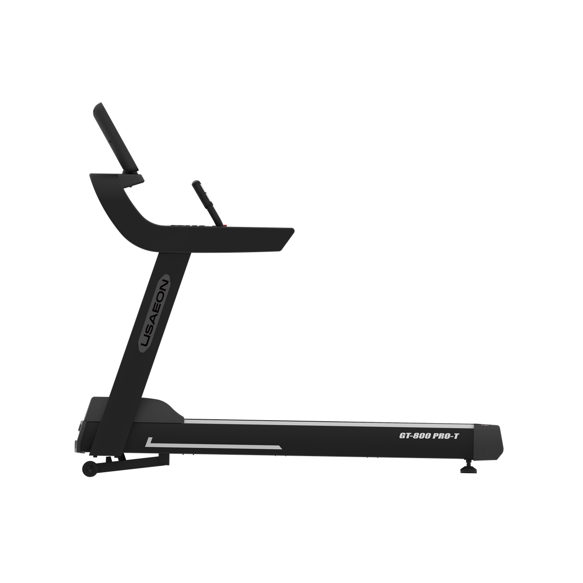 USAEON GT800PRO Profi Laufband für Fitnessstudio - Seitenansicht