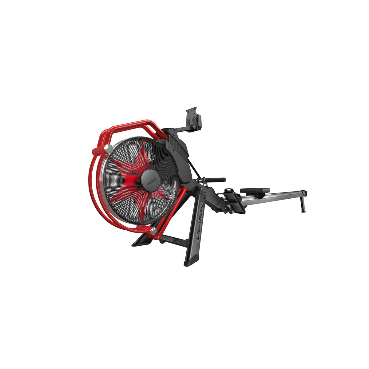 USAEON R90+ Premium Profi Rudergerät für Fitnessstudio - Gesamtansicht